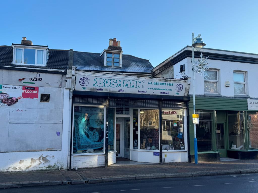 Lot: 85 - MIXED RESIDENTIAL & COMMERCIAL INVESTMENT AND CONSENT TO ADD A TWO-BEDROOM HOUSE TO THE REAR - Street View from Stoke Rd